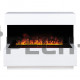 Каминокомплект RealFlame Modern белый с очагом 3D Cassette 1000 Black Panel