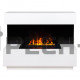 Каминокомплект RealFlame Modern белый с очагом 3D Cassette 630 Black Panel