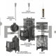 Дровяная печь для бани Aston «Шторм Турбопар» Long (чугун)