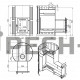 Дровяная печь для бани Везувий Скиф Ковка 22 (210) "М"