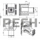 Дровяная печь для бани Везувий Скиф Стандарт 12 (ДТ-3С)