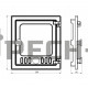 Печная дверца ASTON ДТ-4С (антрацит)